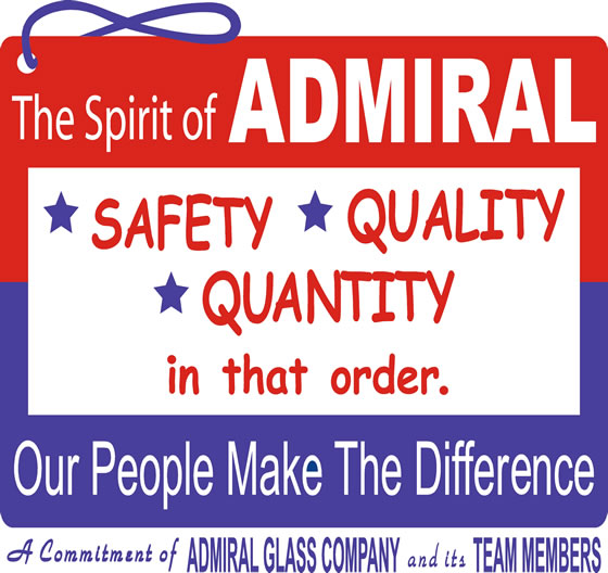 Admiral Glass Safety & Quality